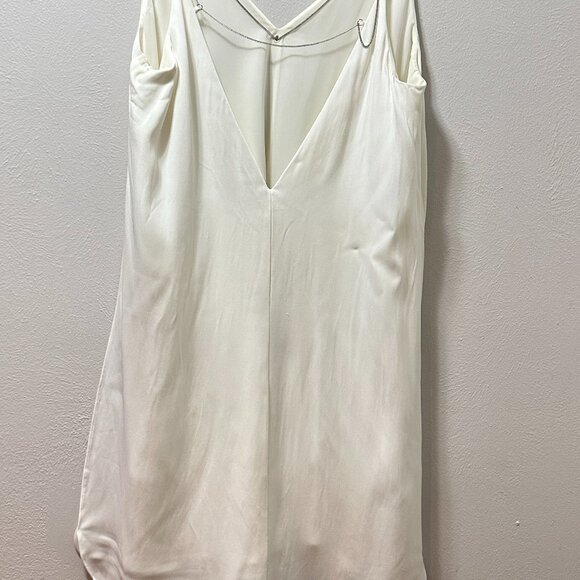 T Alexander Wang Sleeveless V-Neck Chain Detail Swing Dress - Picture 2 of 9